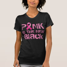 Pink is the new Black Ribbon Tshirt
