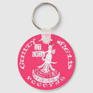 PINK "It Evil" Key Ring