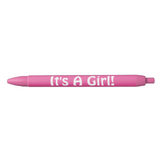 Pink It's A Girl Hand Out Pens