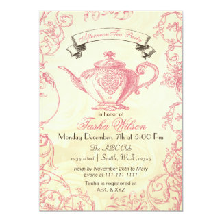 free high tea invitations