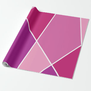 Pink JanaiCreates Abstract Wrapping Paper