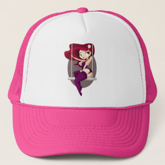Pink Jasinda Trucker Hat