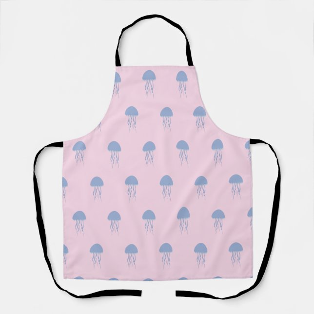 Pink Jelly Fish  Apron (Front)