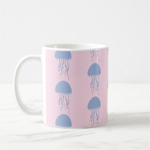 Pink Jelly Fish Coffee Mug