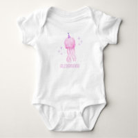 Pink Jellyfish Girl 1st Mermaid Ocean Birthday