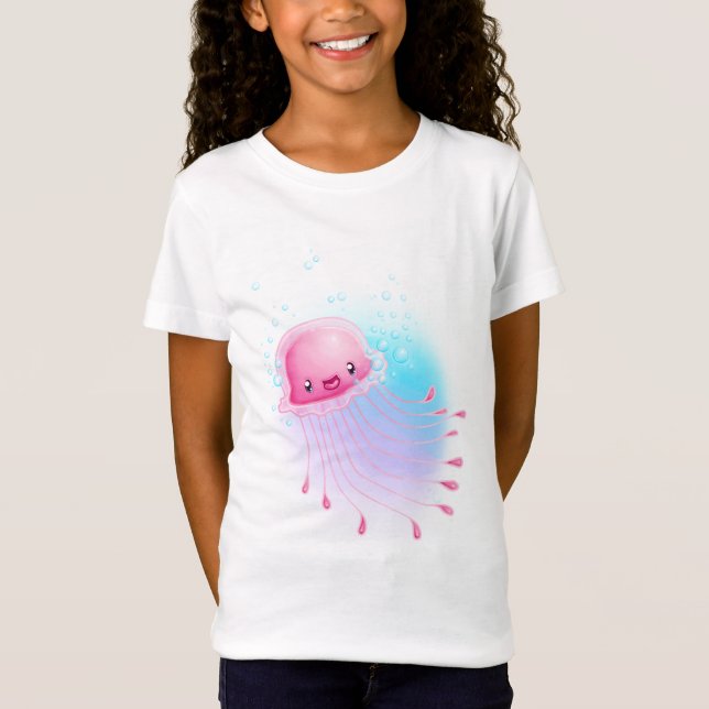 Pink Jellyfish T-Shirt (Front)