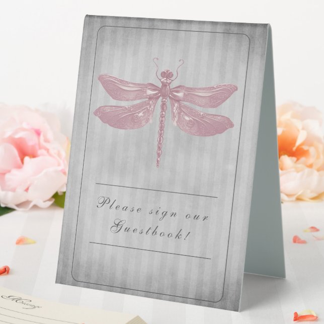 Pink Jewelled Dragonfly Wedding (In SItu (Wedding))