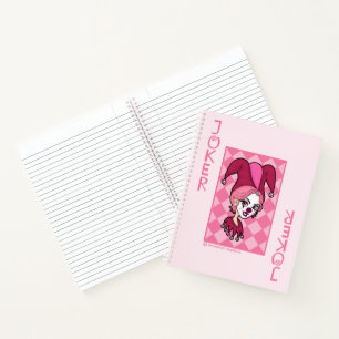 Pink Joker Card Notebook