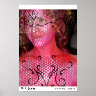 Pink June Poster