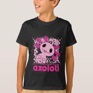 Pink Just A Girl Who Loves Axolotl T-Shirt