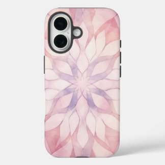 Pink Kaleidoscope iPhone 16 Case