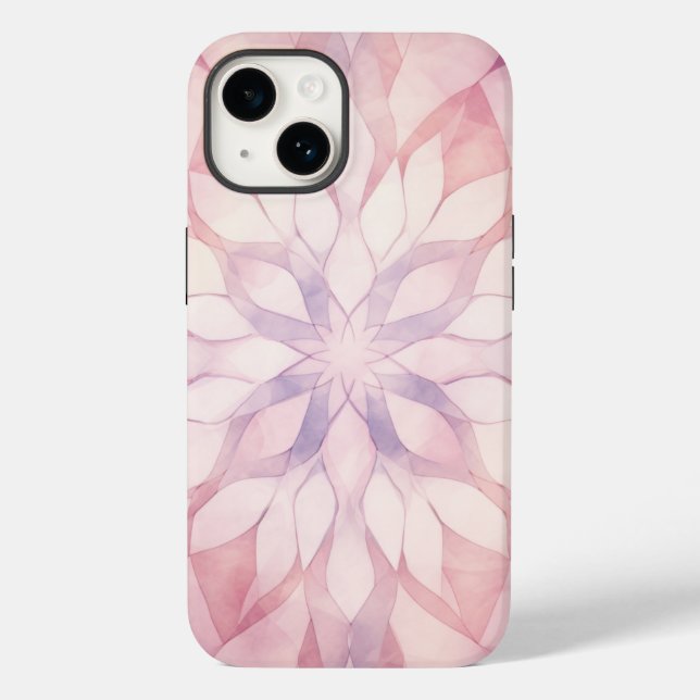 Pink Kaleidoscope Case-Mate iPhone Case (Back)