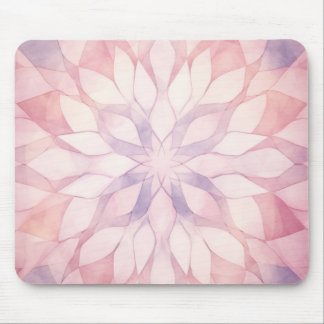 Pink Kaleidoscope Mouse Mat