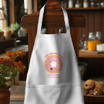 Pink Kawaii Donuts Only Cook Hole Foods Standard Apron<br><div class="desc">Pink Kawaii Donuts Only Cook Hole Foods Apron - Ah the smell of fresh donuts in the morning a feast for your senses and your tummy. Presenting a very cool apron especially designed so you can peacefully cook as many donuts as you like."Donut" miss out on this one. This apron...</div>