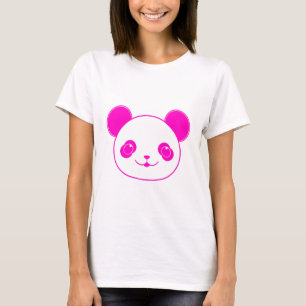 Pink Kawaii Panda Bear T-Shirt