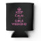Pink keep calm can cooler for girls weekend party