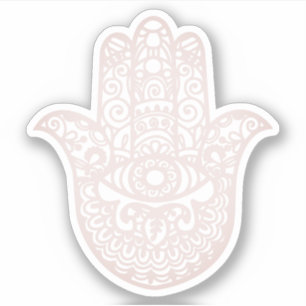 Pink Khamsa Hand Good luck