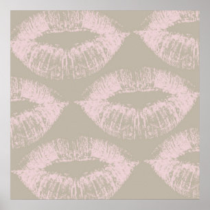 Pink Kiss Poster