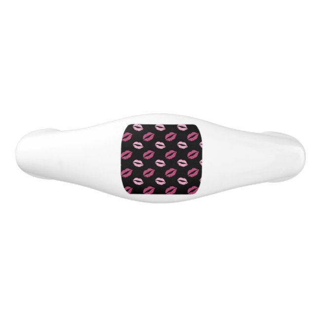 Pink Kisses Ceramic Drawer Pull (Front)