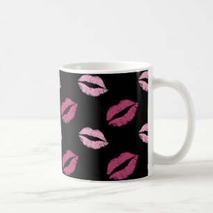 Pink Kisses Coffee Mug