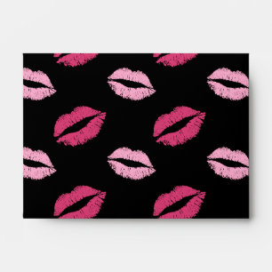 Pink Kisses Envelope