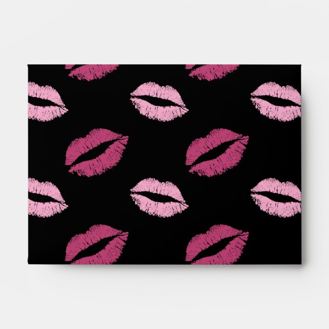 Pink Kisses Envelope (Front)