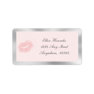 Pink Kisses Label