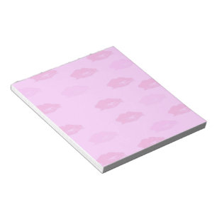 Pink Kisses Notepad