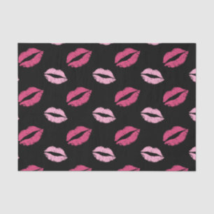 Pink Kisses Tissue Paper