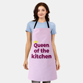 pink kitchen apron for women - cute aprons