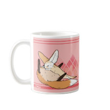 Pink Kitsune Mug