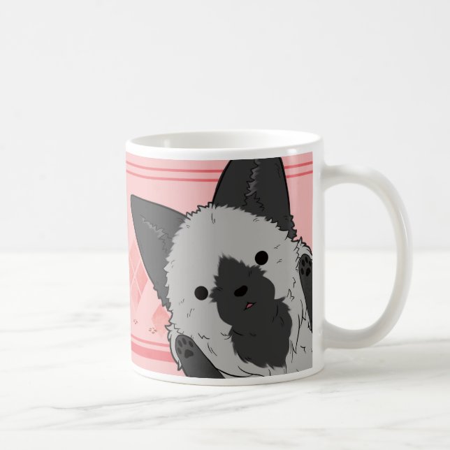 Pink Kitsune Mug (Right)