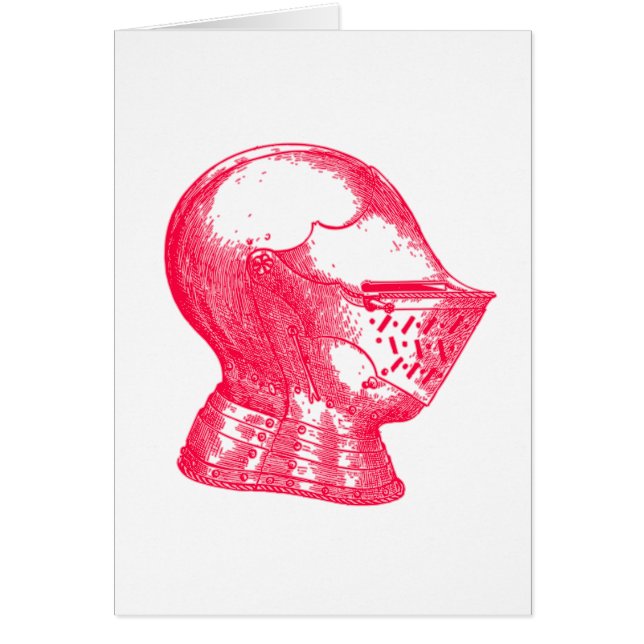 Pink Knight Mediaeval Armour Helmet Knights (Front)