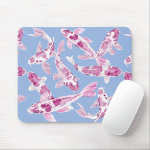Pink Koi Mouse Pad