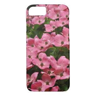 Pink kousa dogwood flowers iPhone 8/7 case