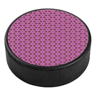 Pink Labyrinth  Hockey Puck