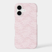 Pink Lace Design phone Case