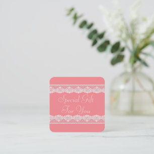 Pink Lace Gift Card