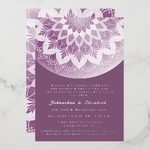 Pink Lace Mandala Wedding