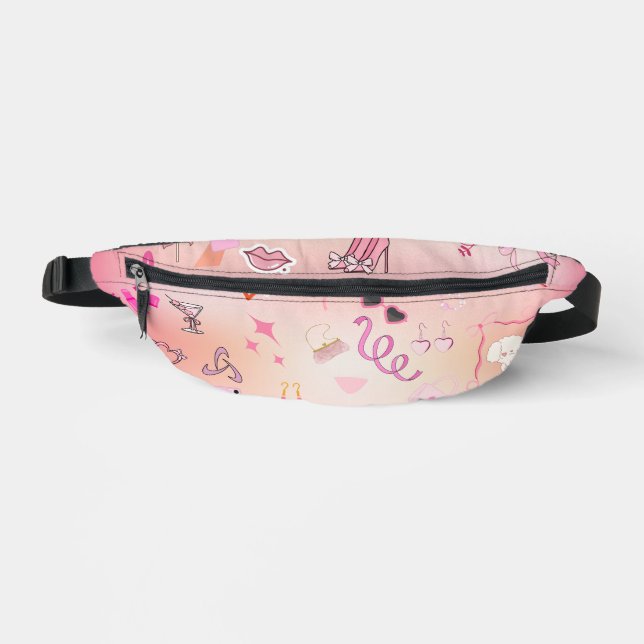 Pink Lady Bum Bags (Front)