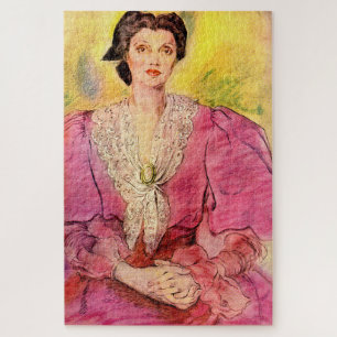 pink lady jigsaw puzzle