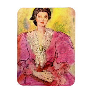 pink lady magnet