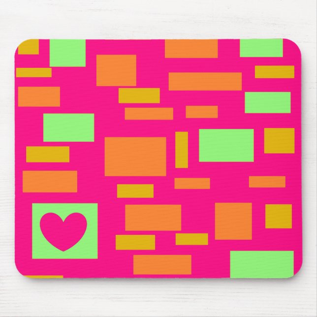 PINK LADY MOUSE MAT (Front)