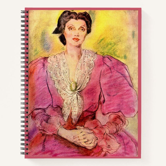 pink lady notebook (Front)