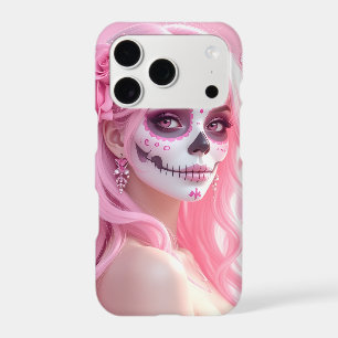 Pink Lady Sugar Skull