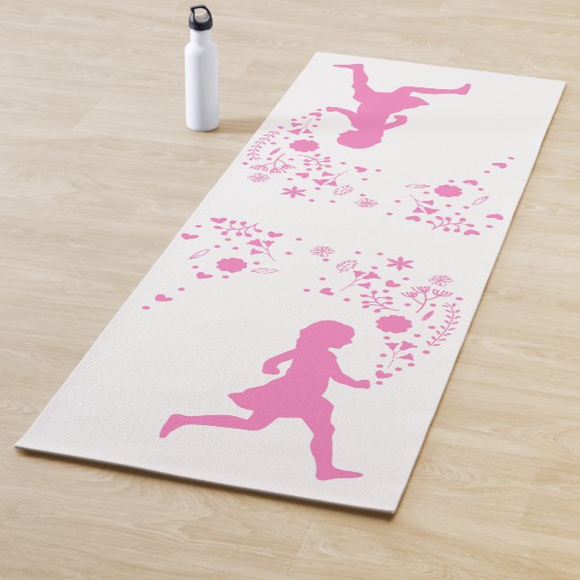 Pink Lady. Yoga Mat (In Situ)