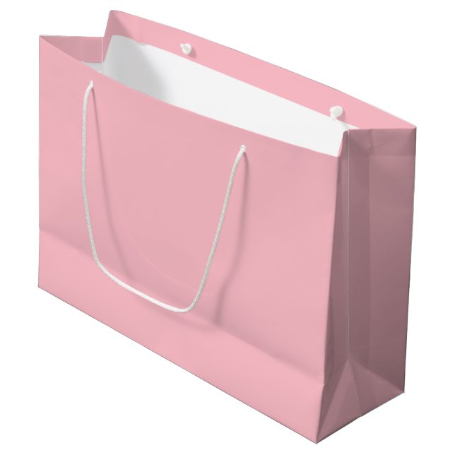 Pink Large Gift Bag (Front Angled)