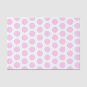 Pink Large Polka Dot Tissue Paper
