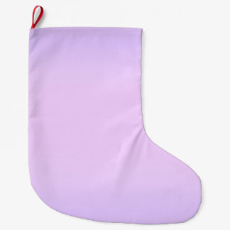 Pink Lavender Large Christmas Stocking