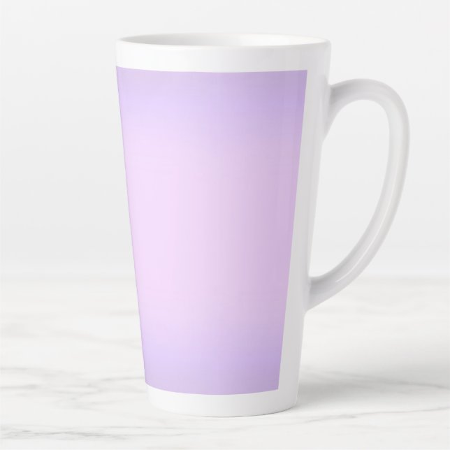 Pink Lavender Latte Mug (Right)